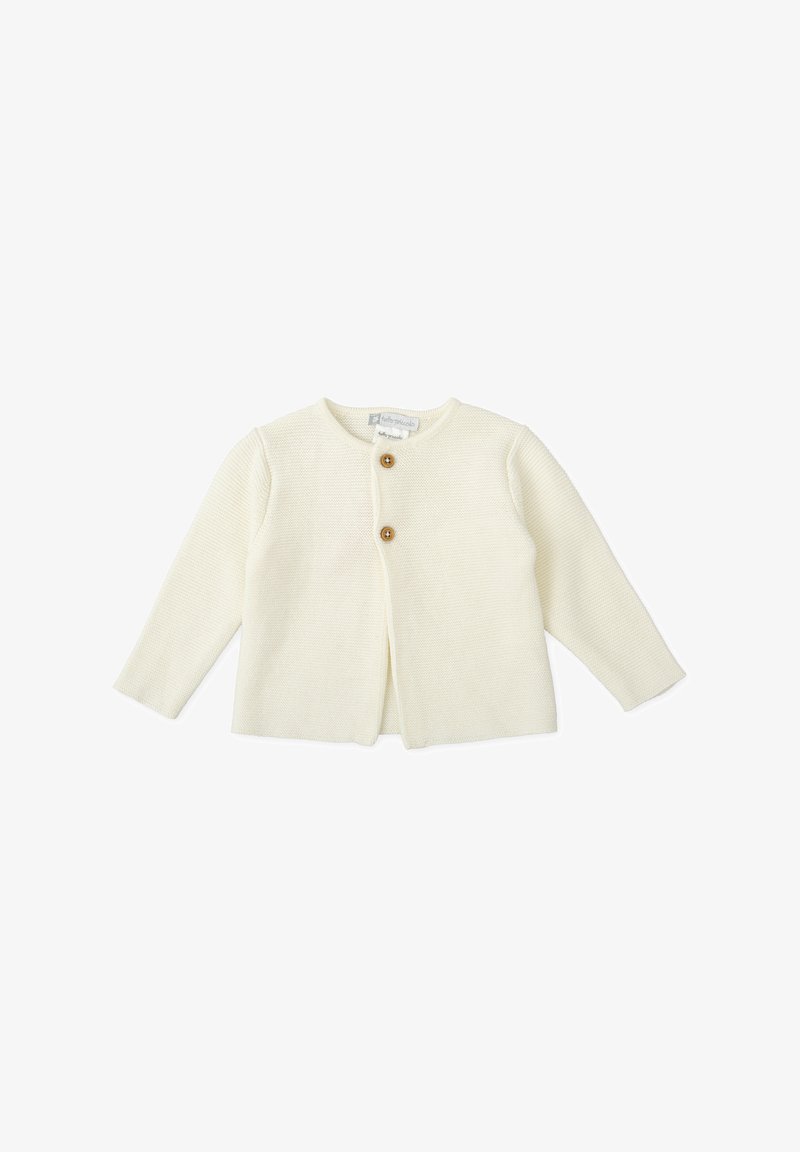 Tutto Piccolo Chaqueta de punto - blanco químico