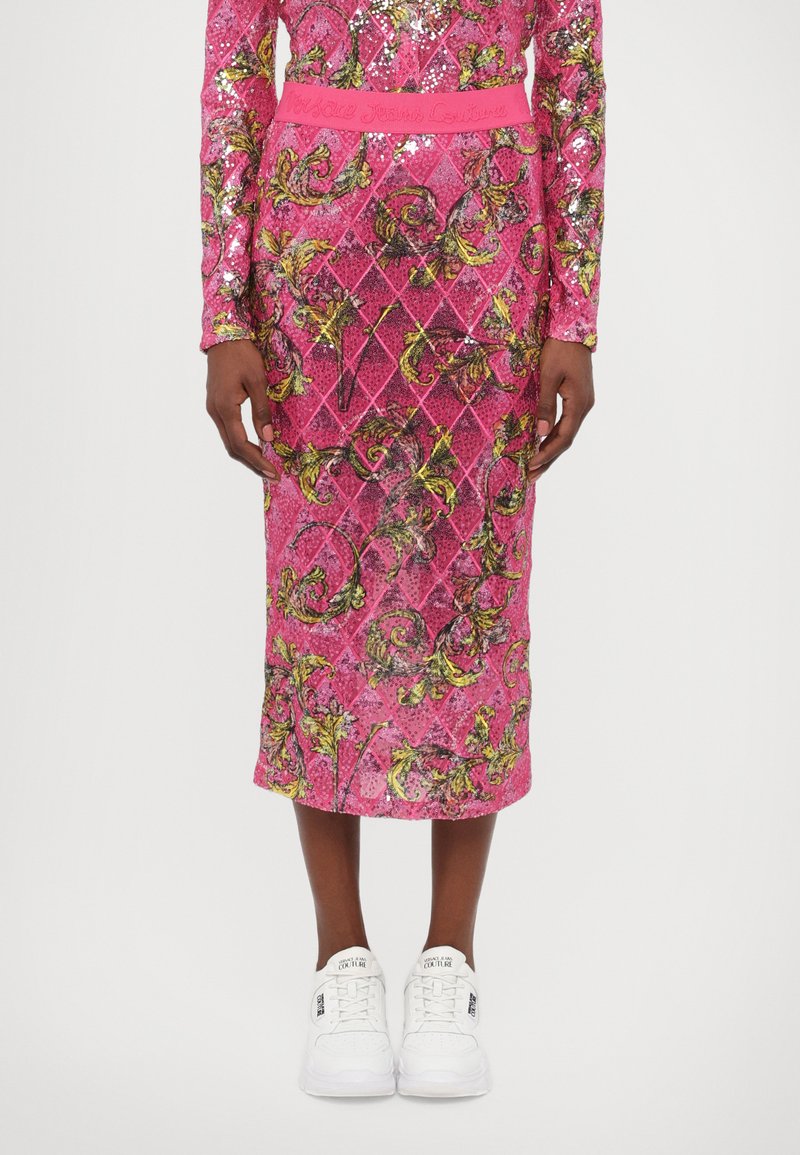 Versace Jeans Couture Pieštukinis sijonas - rosa