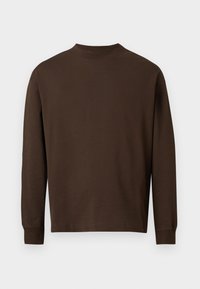 SLHRELAXPOUL MOCK NECK TEE - Camiseta de manga larga - demitasse