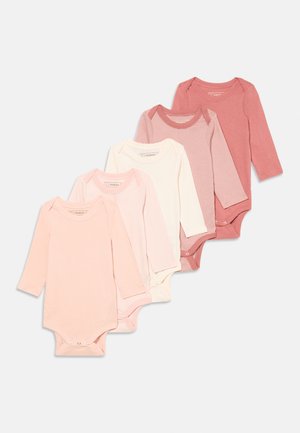5 PACK UNISEX - Top s dlouhým rukávem - pink/light pink
