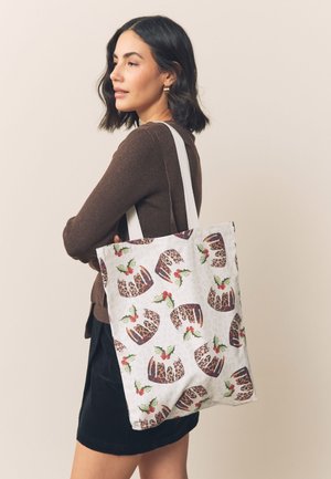 Next CHRISTMAS SHOPPER - Cabas - print