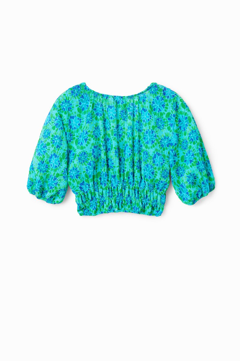 Desigual Blouse turquoise Desigual Blouse turquoise