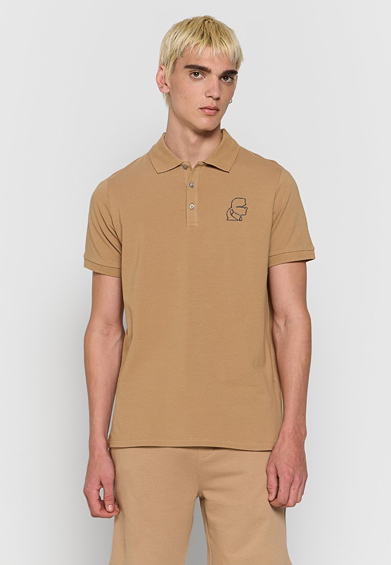 Karl Lagerfeld Poloshirt lichtbruin