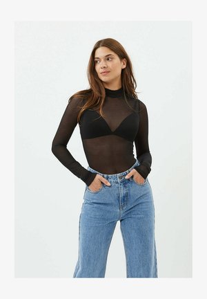 Kate Kasin Camicia Estiva Donna Con Maniche A Volant E Scollo Tondo – Top Leggero Con Pieghe Sul Petto – Collezione