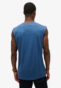 Superdry & Co ESSENTIAL LOGO - Top - bright blue grit