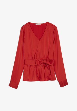 Anna Field Pluus - red