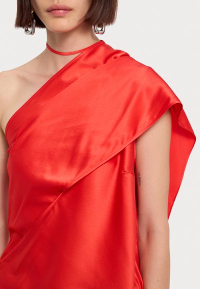 Materiel SHOULDER SCARF BLOUSE - Μπλούζα - red