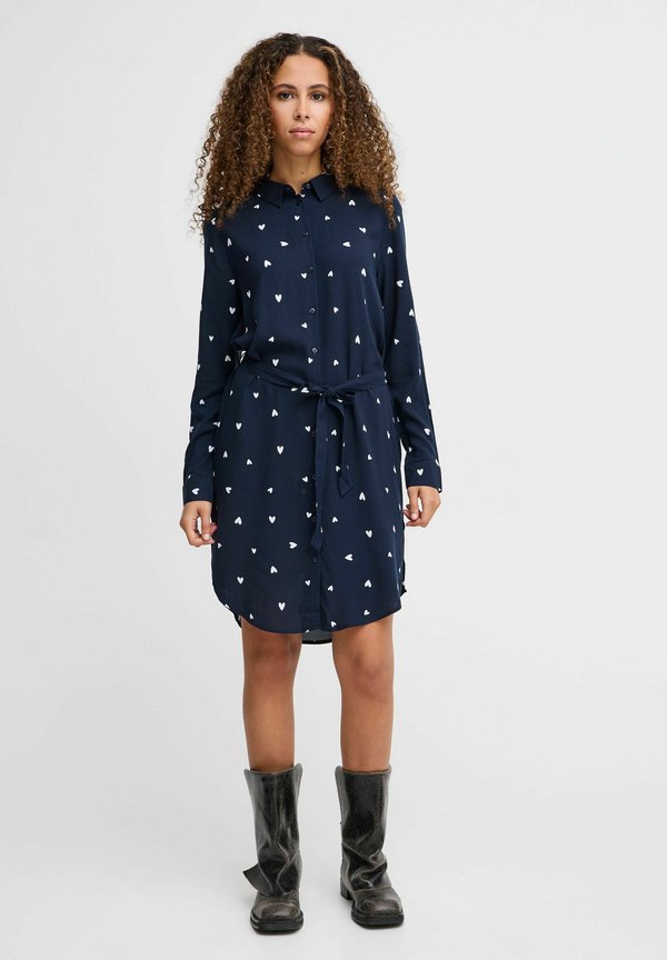IHVERA DR34 - Shirt dress - total eclipse heart aop2