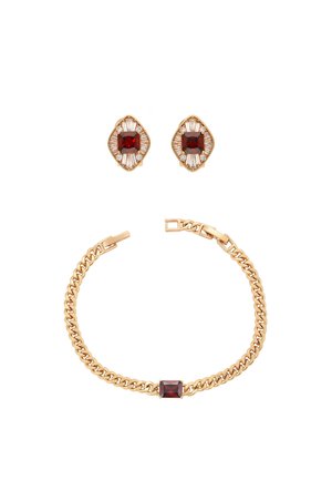 SET - Fülbevalók - rose gold red