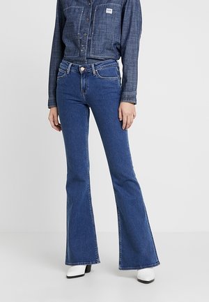 Jean flare - stone blue denim