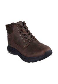 Skechers Botines con cordones - marrón
