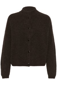 Gestuz ALPHA - Cardigan - dark brown