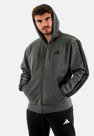 Sudadera con cremallera - gris