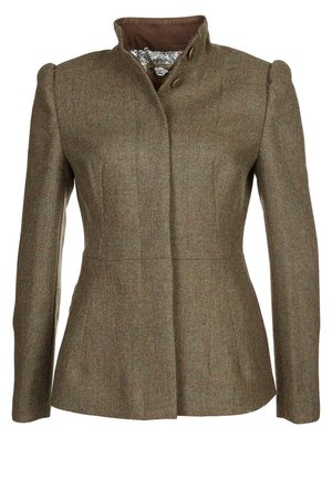 Halflange jas - khaki