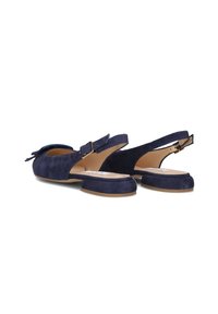 Notre-V Ballerines à brides arrière - cam blu div nappa div