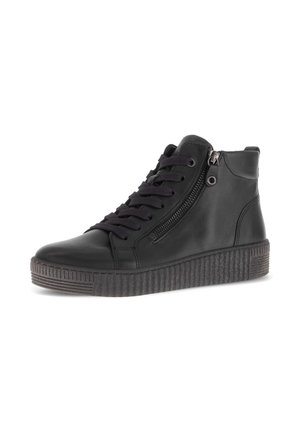 Gabor, GABOR SNEAKER HIGH - Sneakers hoog - black