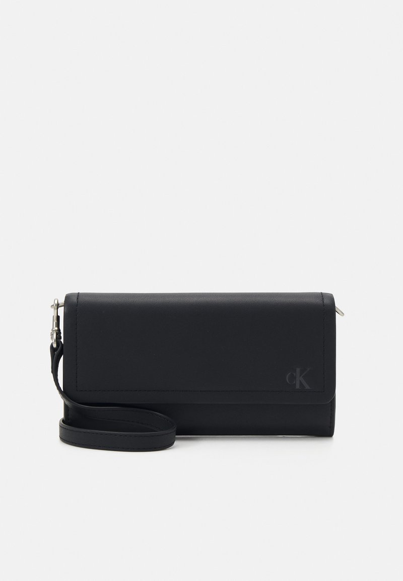 Calvin Klein Jeans BLOCK LONGFOLD  - Torba preko tijela - black