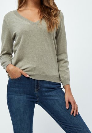 Strickpullover - beige