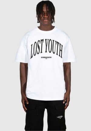 Lost Youth CLASSIC - T-shirt print - white