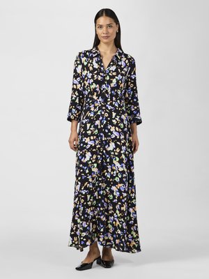 YASSAVANNA LONG SHIRT DRESS - Shirt dress - black
