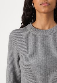 Object OBJVIOLA - Robe pull - medium grey melange
