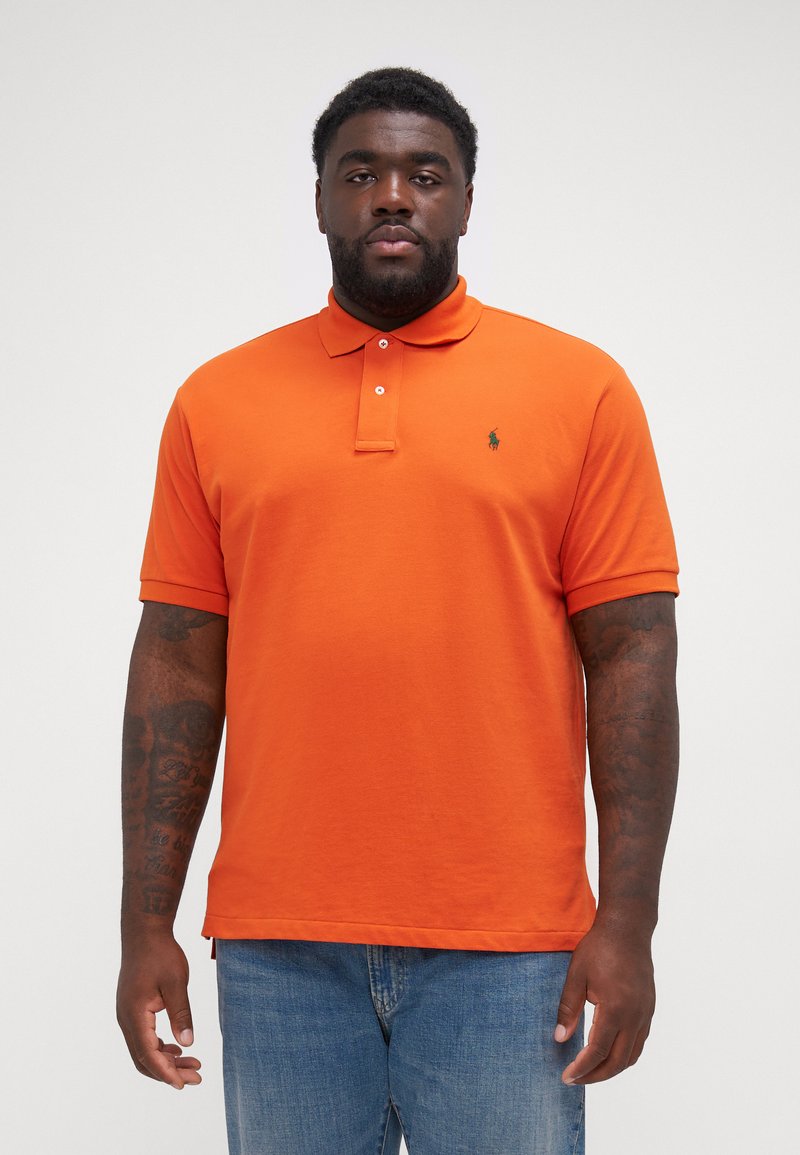 Polo Ralph Lauren Big & Tall THE ICONIC MESH POLO SHIRT - Polo marškinėliai - college orange