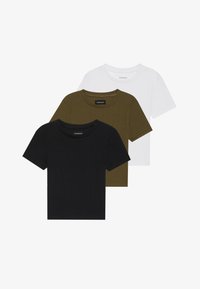 Seleccionado, black/white/khaki