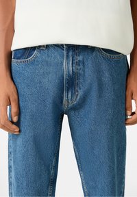 Bershka Jeans straight leg - light-blue denim