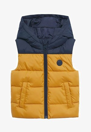 MET CAPUCHON - Waistcoat - mosterd