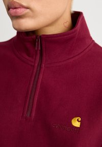 Carhartt WIP AMERICAN HIGH NECK - Pusa - malbec