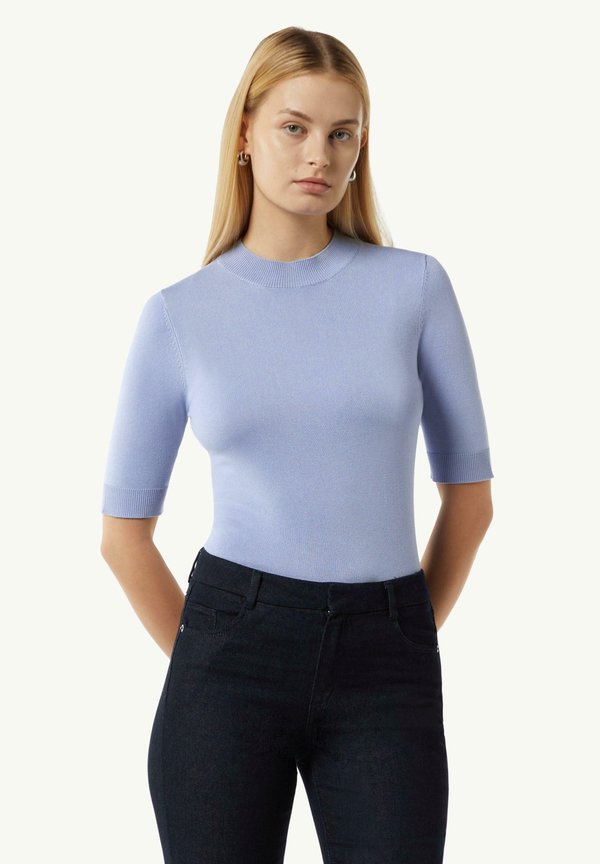 Strickpullover - himmelblau