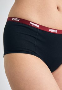 Puma 3 PACK - Underbukse - black/red