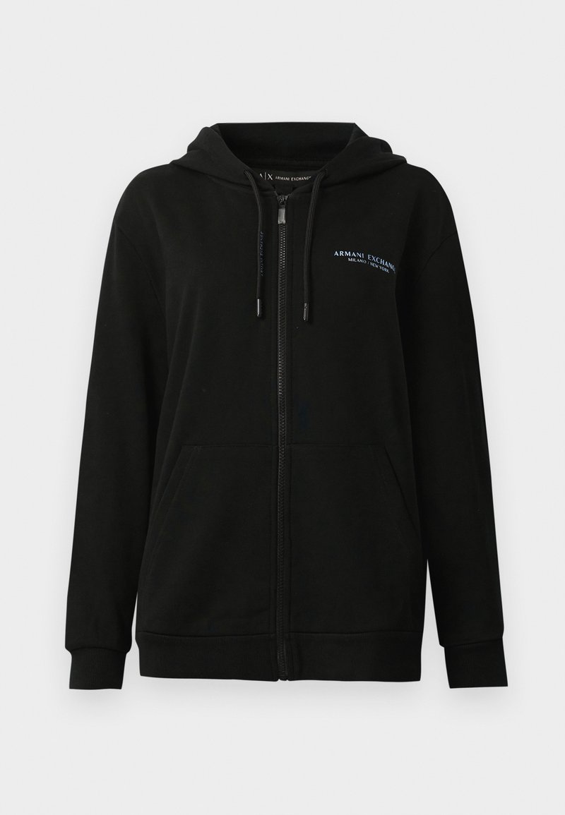 Armani Exchange Sweater met rits goudkleurig