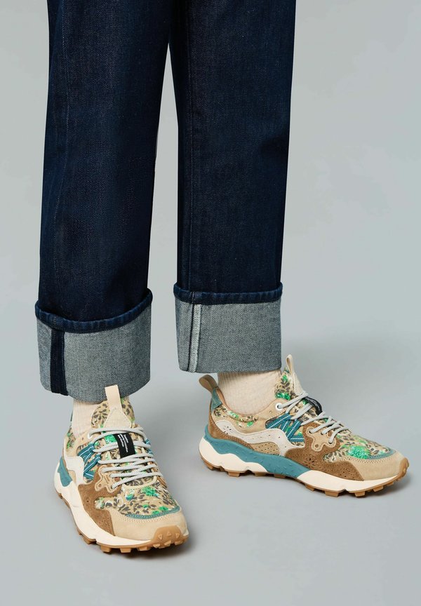 Sneaker low - hellbraun