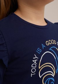 WE Fashion Top dugih rukava - blue