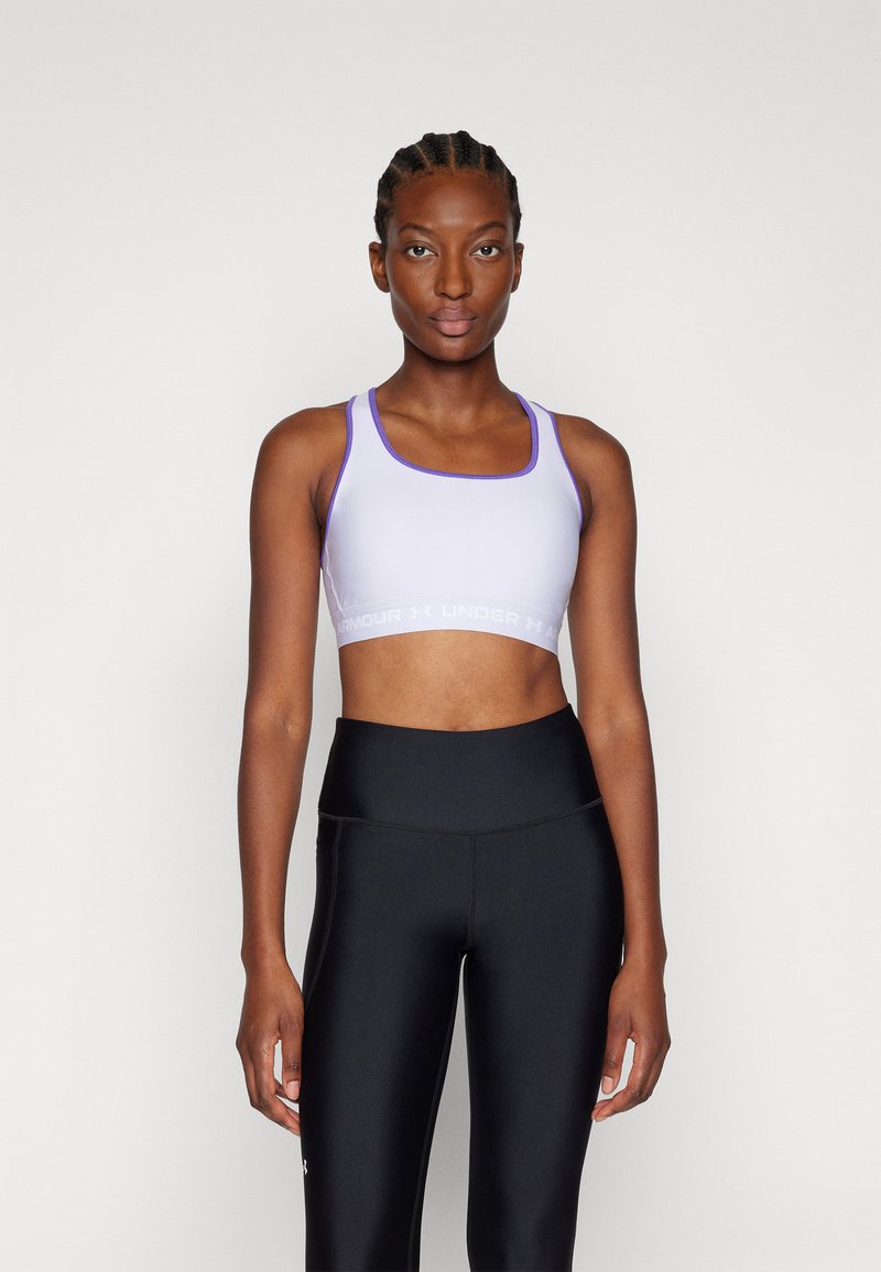 Under Armour CROSSBACK MID - Sports-BH-er med medium støtte - salt purple/lavish/white
