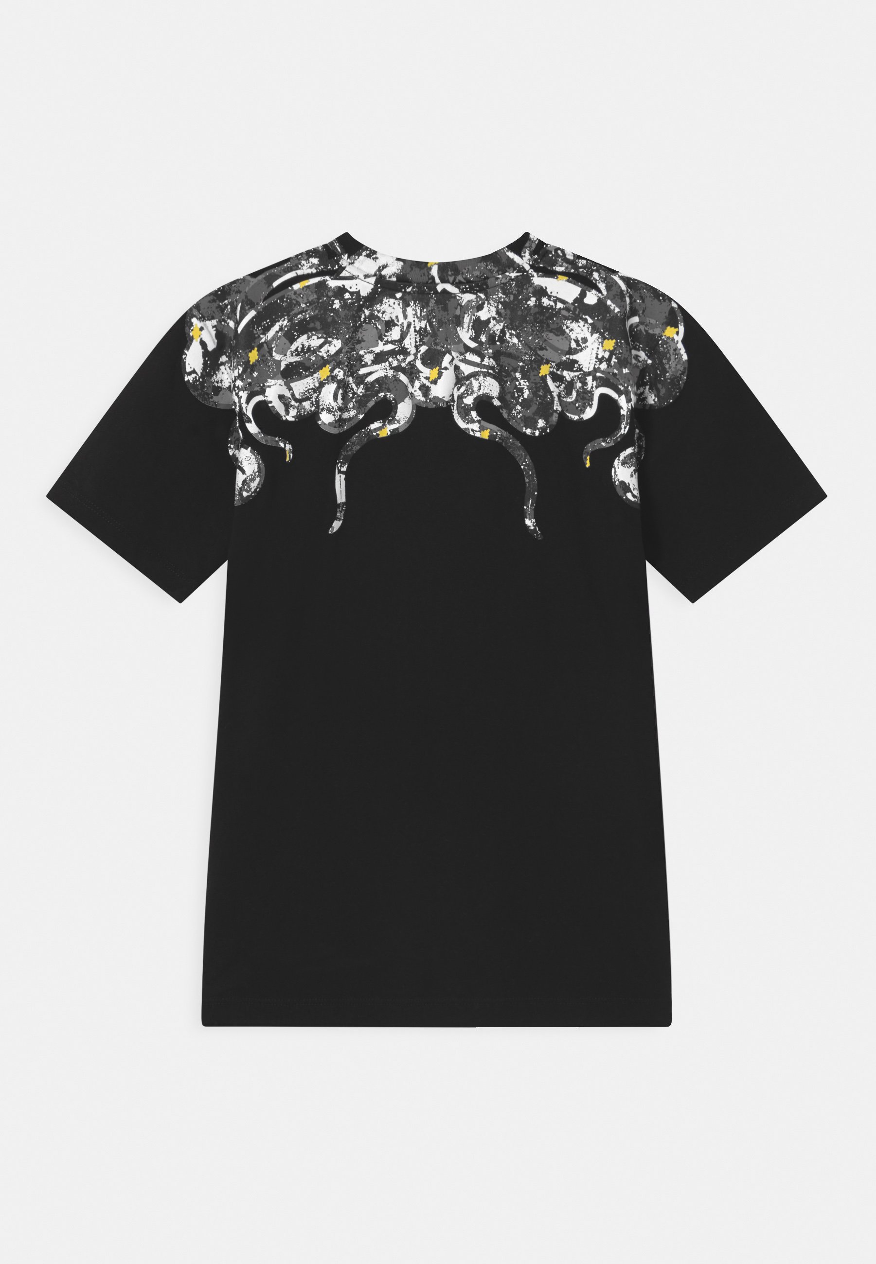 Marcelo burlon county of milan t-shirt con serpente stampato - grey -  Stileo.it