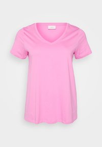 CARBONNIE LIFE A SHAPE TEE  - Navadna majica - fuchsia pink