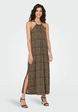 JDY ÄRMELLOSES - Maxikleid - toasted coconut