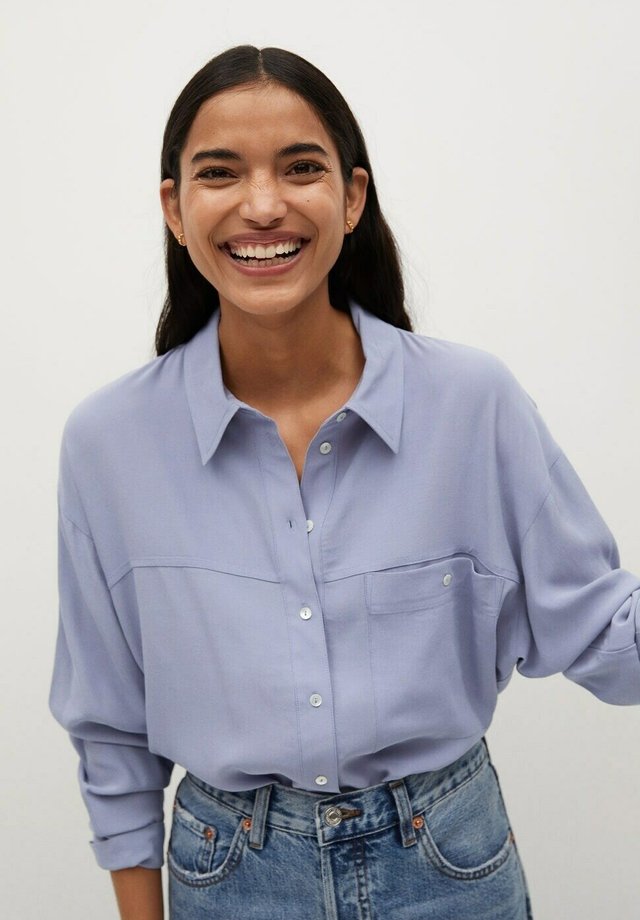 LEONE - Hemdbluse - blau