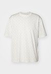 T-shirt med print - off white/ash allover