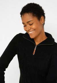bonprix Maglione - black