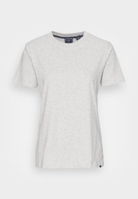 Superdry & Co VINTAGE LOGO TEE - Camiseta básica - glacier grey marl