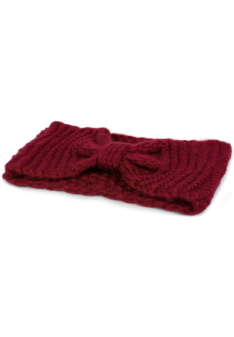 Damen Mützen | STYLEBREAKER MIT SCHLEIFE REISKORN STRIC Ohrenwärmer bordeaux-rot/bordeaux - HA63008 Damen Mützen | STYLEBREAKER MIT SCHLEIFE REISKORN STRIC Ohrenwärmer bordeaux-rot/bordeaux - HA63008