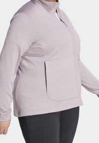 adidas Terrex Fleecejacka - berry