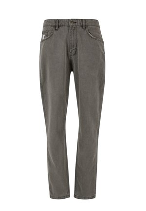 SMALL SIGNATURE TAPE FIVE POCKET DENIM - Jeans Tapered Fit - light grey