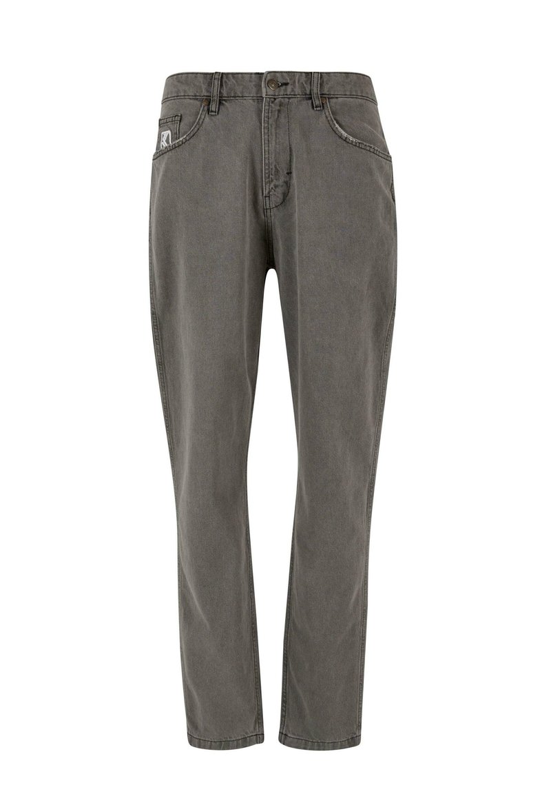 Karl Kani - SMALL SIGNATURE FIVE POCKET  - Jeans Tapered Fit - light grey, Vergrößern