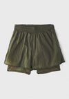 ADI365 HERMANOS KOUMORI 2IN1 SHORT  - Sportiniai šortai - olive strata