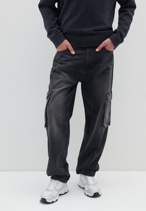 Jeans baggy - gunmetal