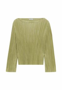 DUA PLEATED LONG SLEEVE - Blouse - green